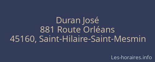 Duran José