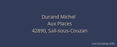 Durand Michel