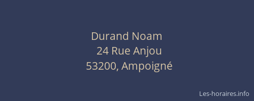 Durand Noam