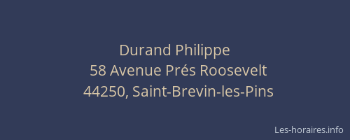 Durand Philippe