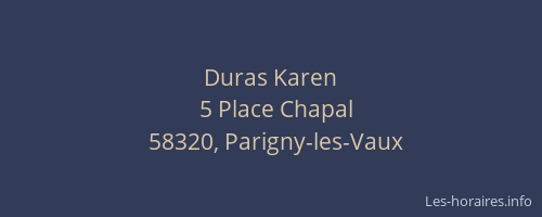 Duras Karen
