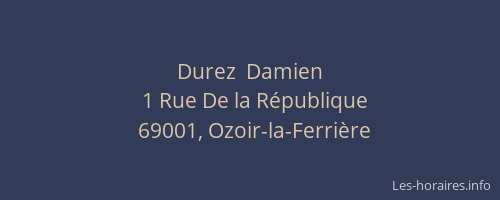 Durez  Damien
