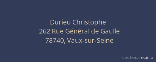 Durieu Christophe