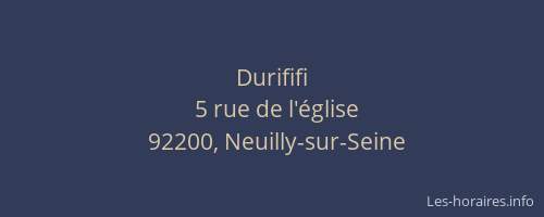 Durififi