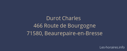 Durot Charles
