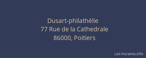 Dusart-philathélie