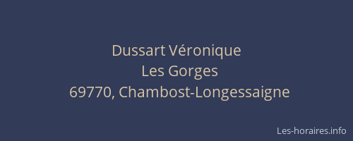 Dussart Véronique