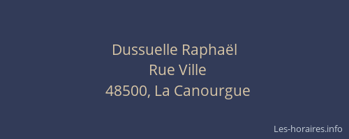 Dussuelle Raphaël