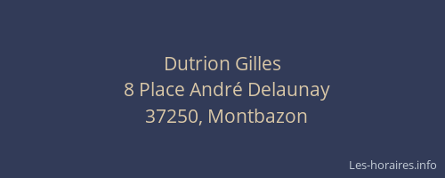 Dutrion Gilles