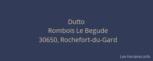 Dutto