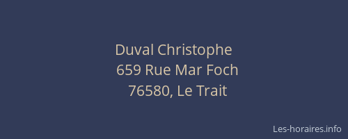 Duval Christophe