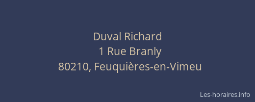 Duval Richard