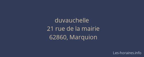 duvauchelle
