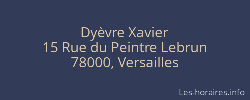 Dyèvre Xavier