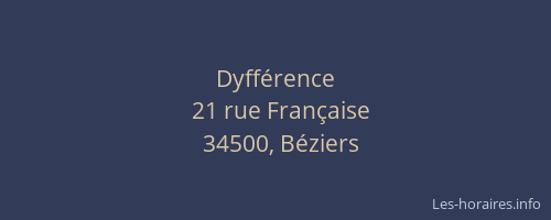 Dyfférence