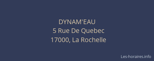 DYNAM'EAU