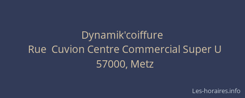 Dynamik'coiffure