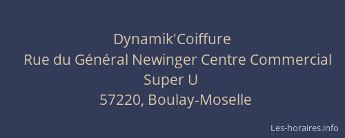 Dynamik'Coiffure