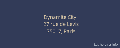 Dynamite City