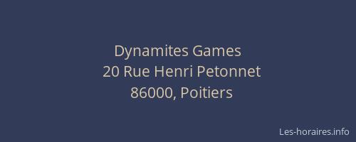 Dynamites Games