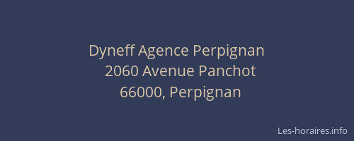 Dyneff Agence Perpignan