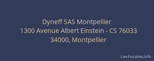 Dyneff SAS Montpellier