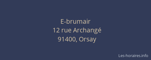 E-brumair