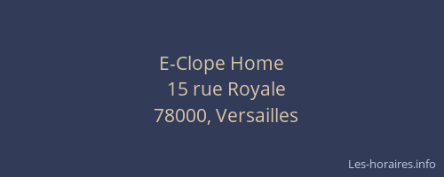 E-Clope Home
