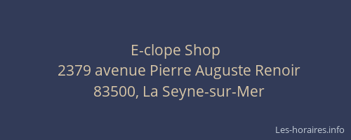 E-clope Shop