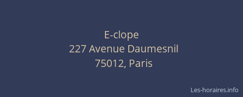 E-clope