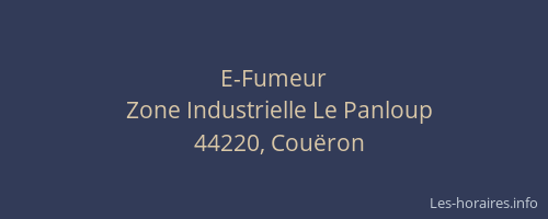 E-Fumeur