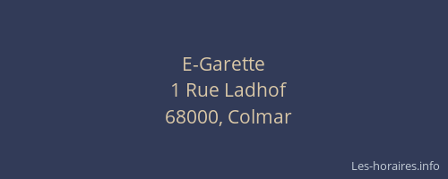 E-Garette
