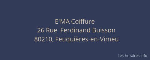 E'MA Coiffure