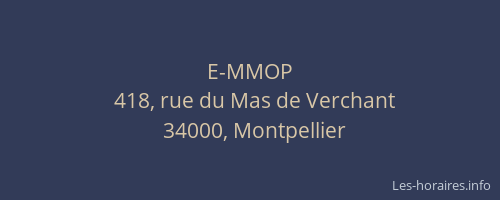 E-MMOP