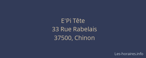 E'Pi T&ecirc;te