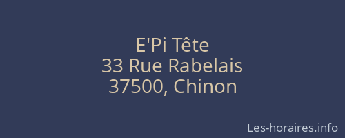 E'Pi Tête