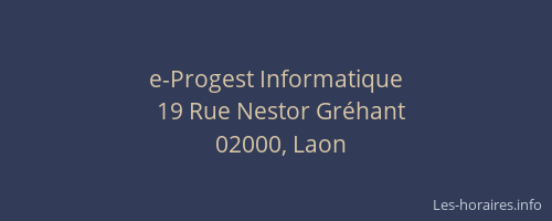 e-Progest Informatique