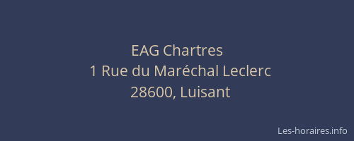 EAG Chartres