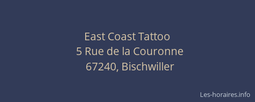 East Coast Tattoo