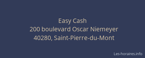 Easy Cash