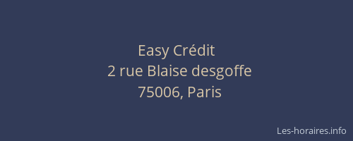 Easy Crédit