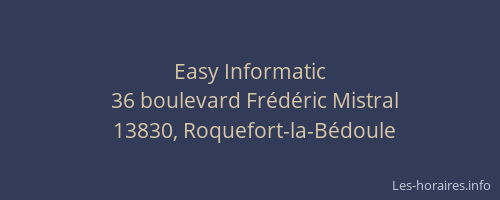 Easy Informatic