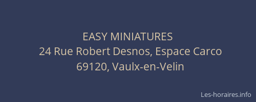 EASY MINIATURES