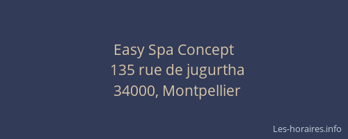 Easy Spa Concept