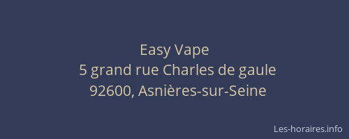Easy Vape
