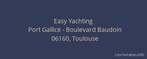 Easy Yachting