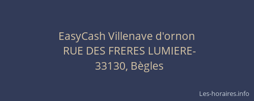 EasyCash Villenave d'ornon