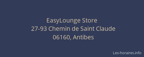 EasyLounge Store