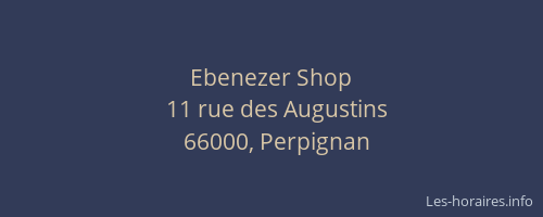 Ebenezer Shop