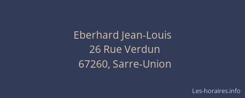 Eberhard Jean-Louis